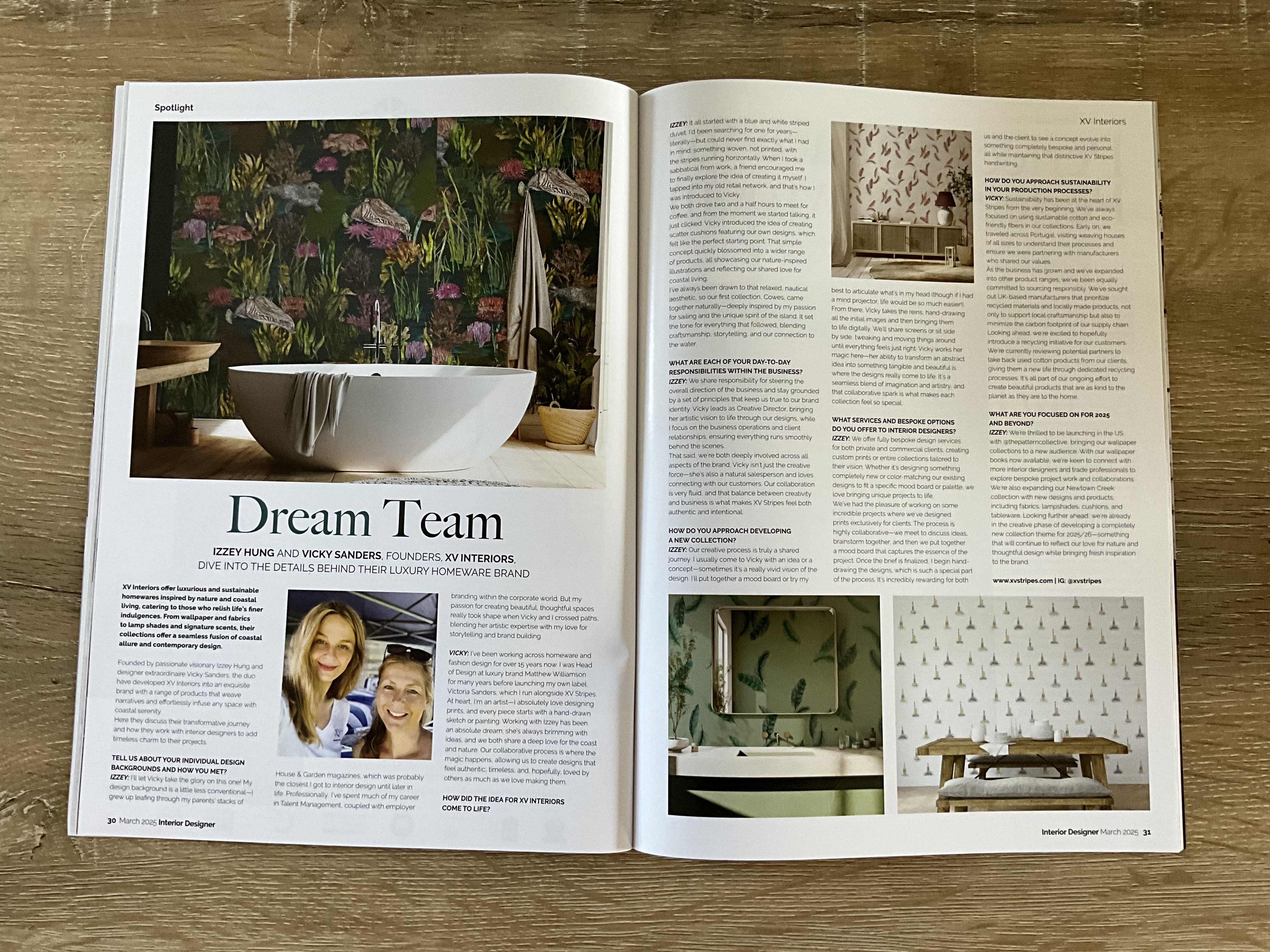 Interior Designer Magazine: March 2025 – XVinteriors