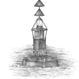 Cardinal Buoy Prints