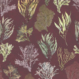 Kelp Forest Wallpaper, Garnet Red