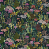 Seaview Mural Wallpaper, Teal