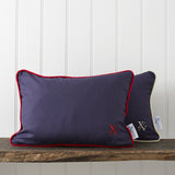 Navy & Red Cord Cushions