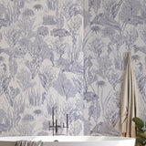 Seaview Mural Wallpaper, Signature Blue