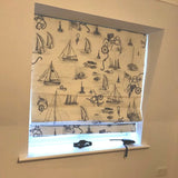 Cowes Mural, Gabardine Fabric