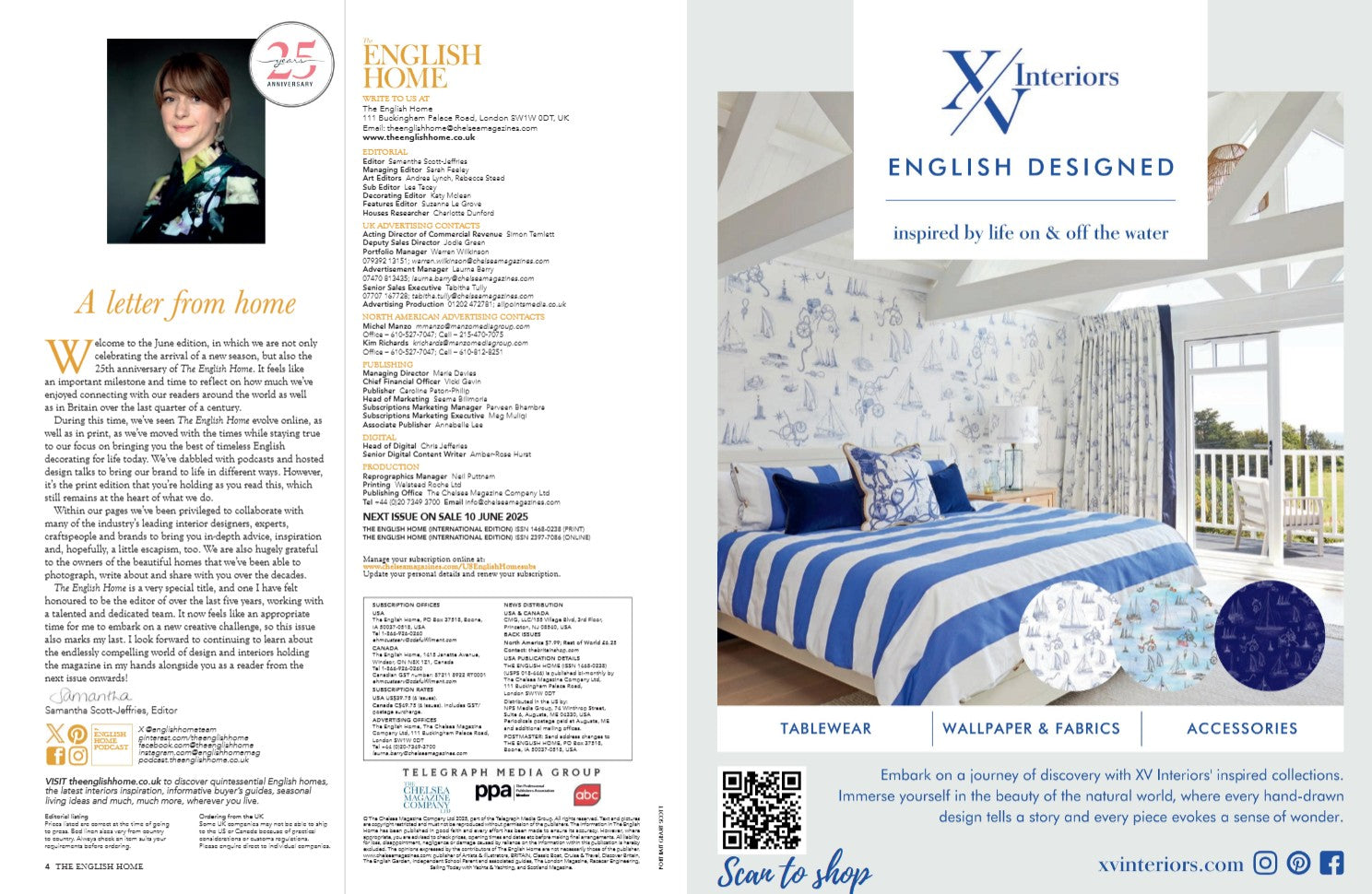 The English Home / USA / April 2025