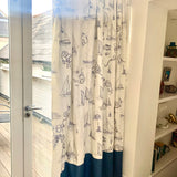 Cowes Mural, Gabardine Fabric