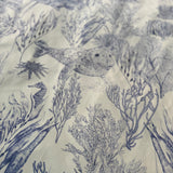 Seaview Mural, Signature Ink, Gabardine Fabric