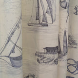 Cowes Mural, Gabardine Fabric