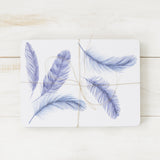 NEW!! Feathers Placemat Set (4x)