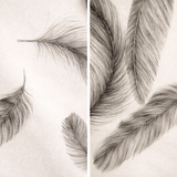 Parchment: Feathers Fabric