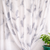Parchment Feathers - Georgette