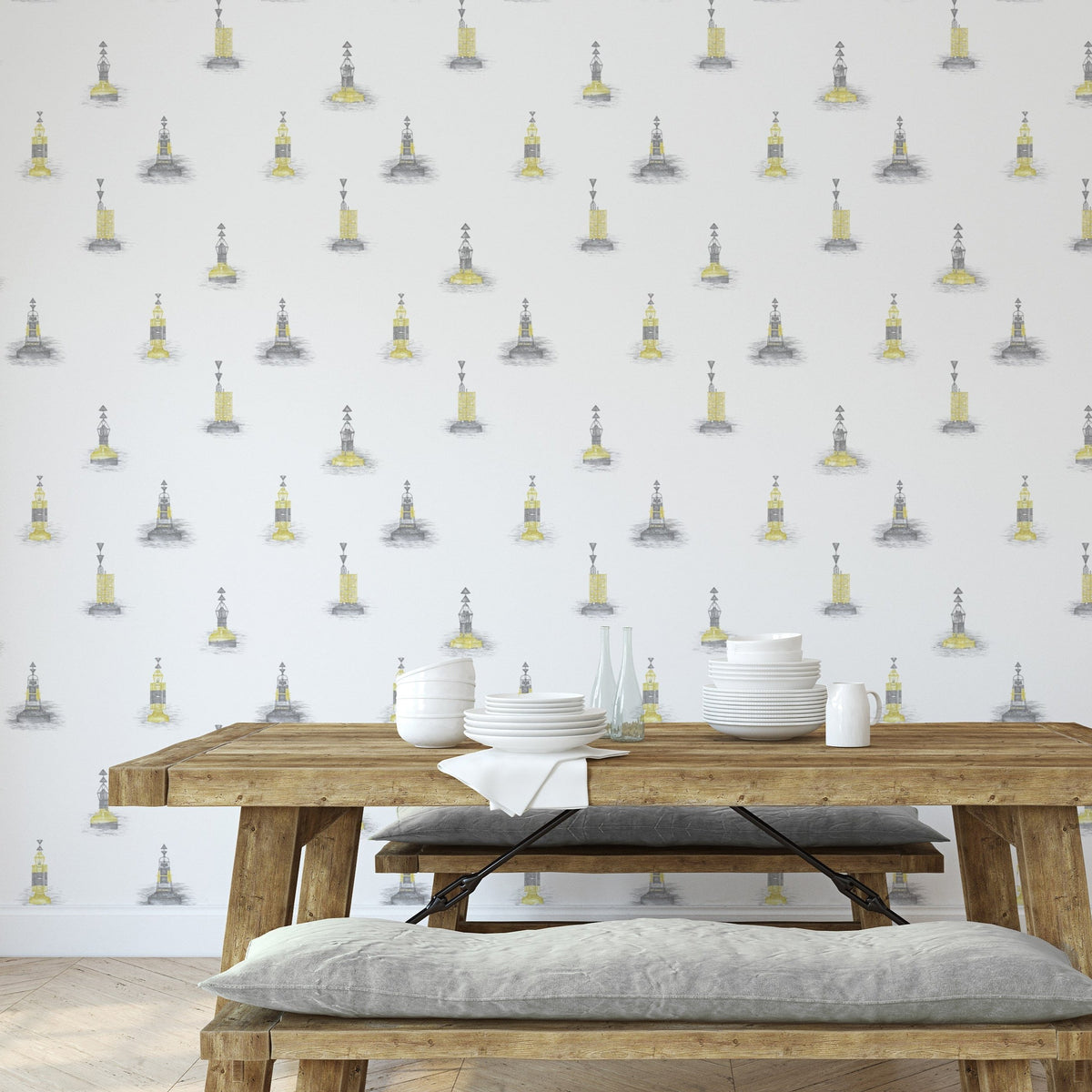 Solent Bouy Wallpaper – XVinteriors