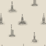 Cardinal Wallpaper, Parchment