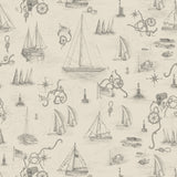 Cowes Mural Wallpaper, Parchment