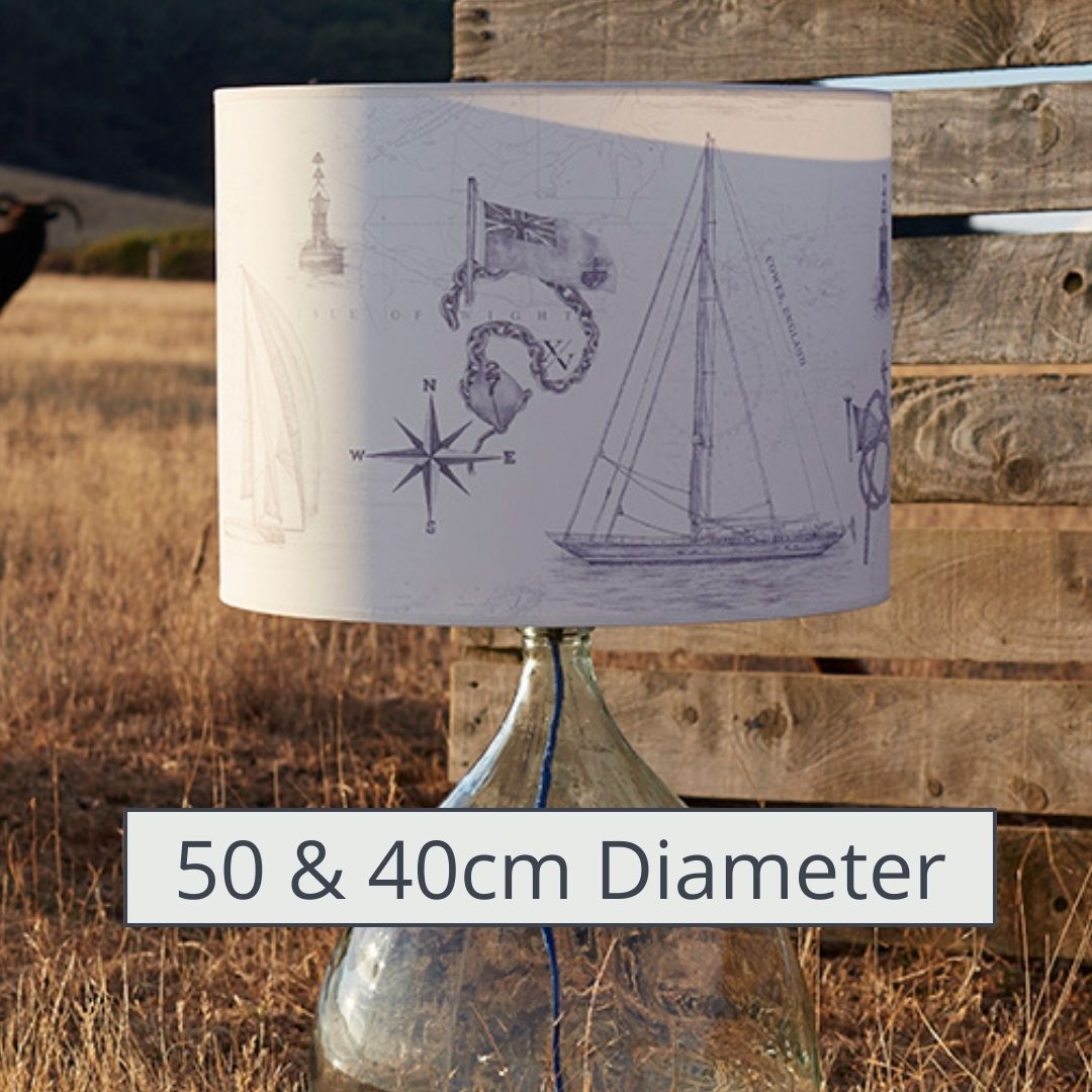Lampshades, Cowes Design, various sizes